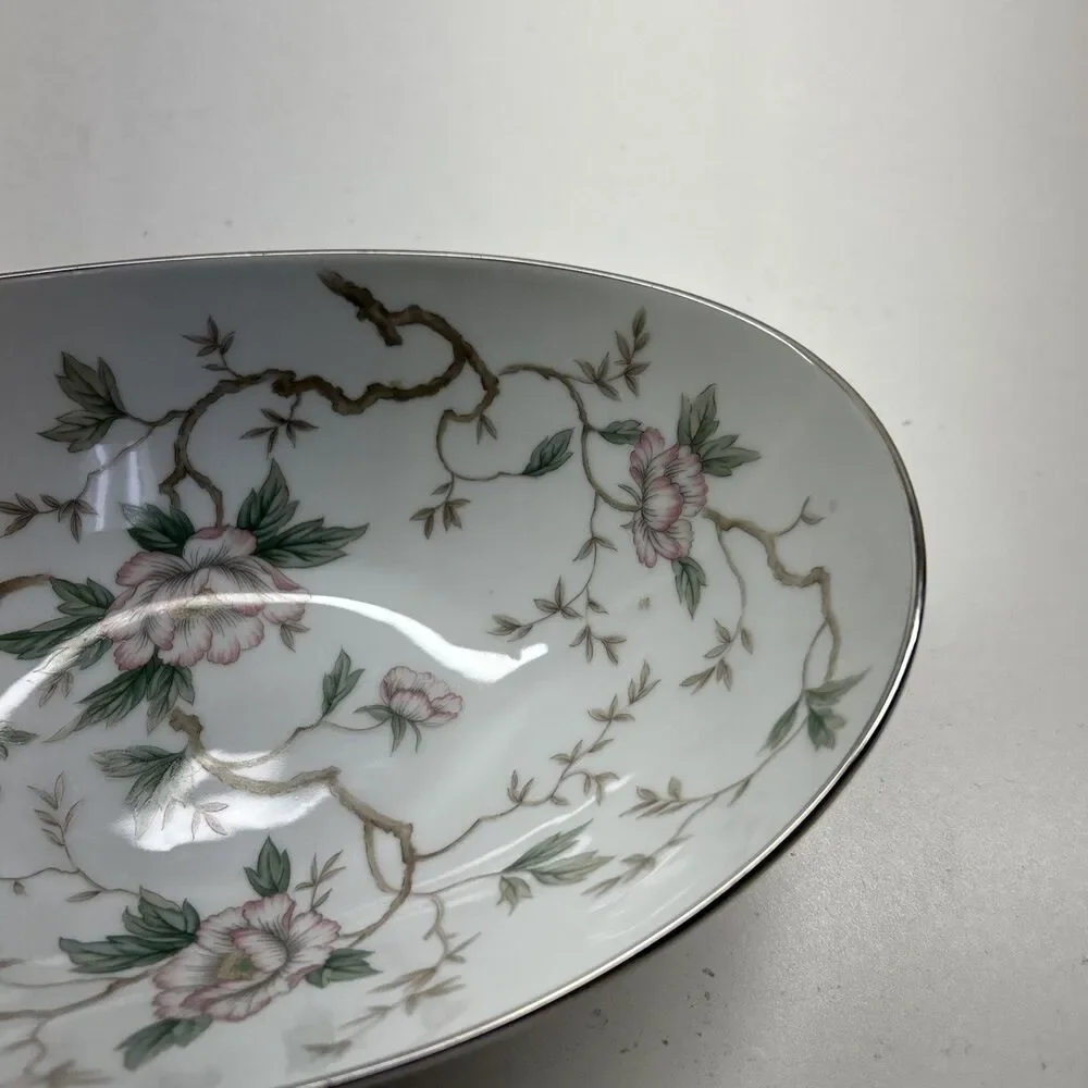 Vintage Noritake‎ Fine China 10” Oval Bowl 5502 Chatham
